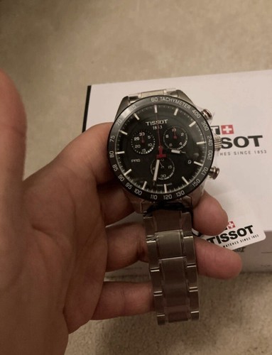Tissot men chronograph watch - men's,