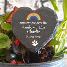 Personalised Pet Memorial Plaque - Grave Marker - Dog, Cat, Rabbit, Mouse