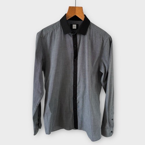 Moss london shirt size grey - london,
