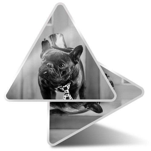 Triangle stickers 10cm - x,