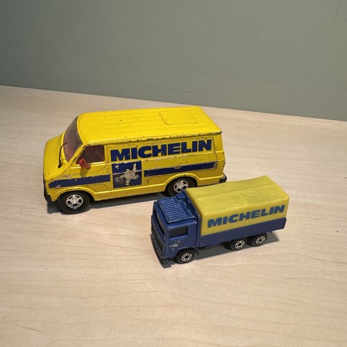 Matchbox michelin vans - michelin, x2