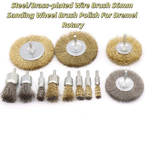 Steel brass plated wire - steel/brass-plated, brush