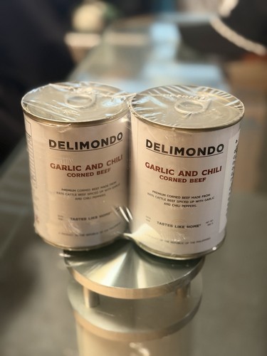 Delimondo corned beef - corned, chili