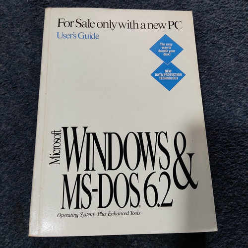 Microsoft windows dos 6 2 - windows, 6.2