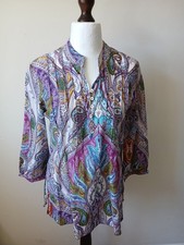 Peter Hahn silk blend paisley