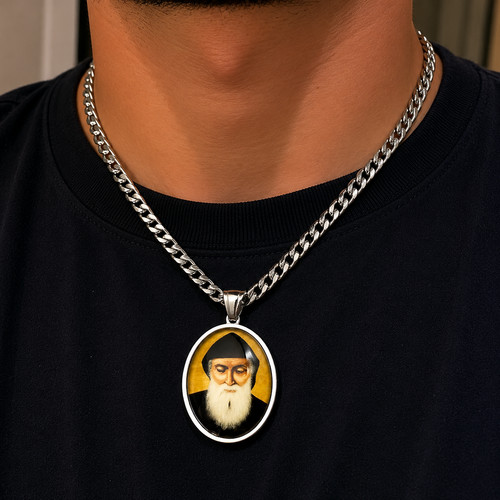 Silver saint charbel - silver,