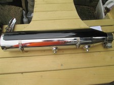 HARLEY DAVIDSON BREAK OUT SILENCER WITH BLACK HEAT SHIELD