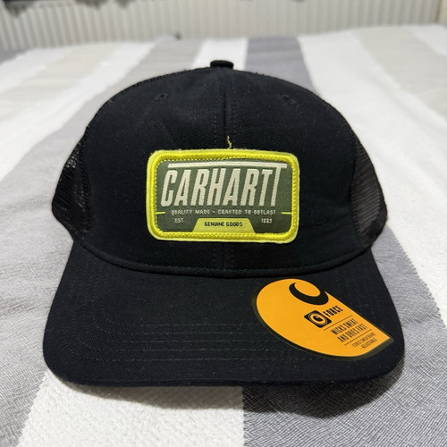 Carhartt black trucker hat - trucker,