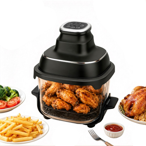 Glass air fryer non - air,