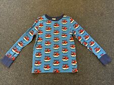 Maxamorra helicopter print Long sleeved top aged 7 - 8 years old