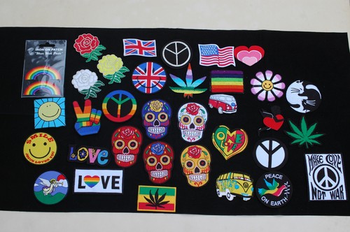 1960s style hippy flower - hippy,