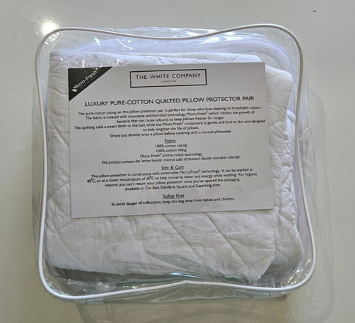 White company cotton - company, quilted