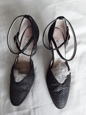 Werner Kern dance shoes size 5 ( fits 5.5 ) sparkling black