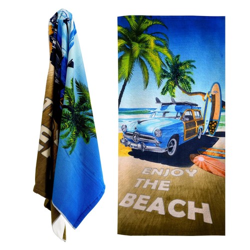Microfibre beach towel enjoy - microfibre,