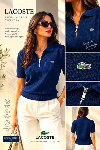 Lacoste women navy knit - women’s,