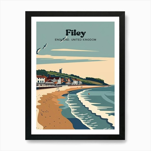 Filey england vintage travel - filey,