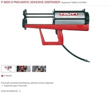 HILTI P8000 D Resin Gun (new unboxed)