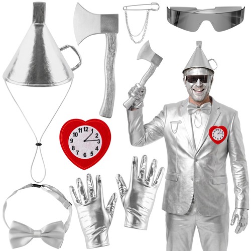 7pcs halloween tin - tin, costume