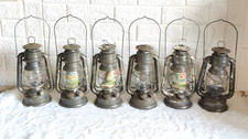 Antique Bird Brand & Globe Brand Lantern Hong Kong Rare Collectible 6Pcs LN41
