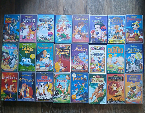 Disney job lot vhs - job, 24
