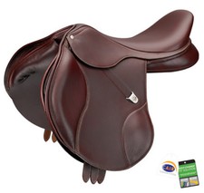 Bates Elevation DS + Deep Seat Close Contact Adjustable Saddle CAIR Black/Brown