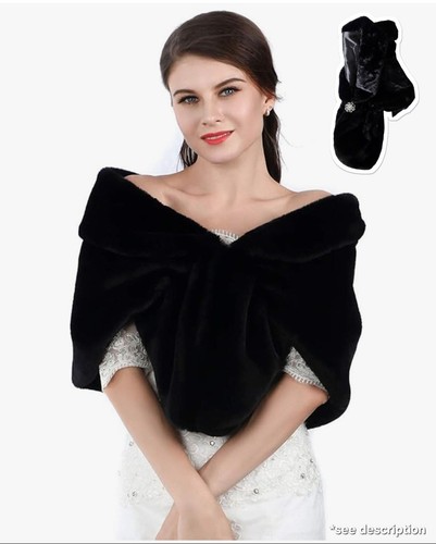 Women 1920 faux fur - women, shawl