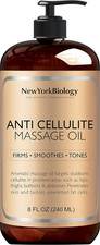 New York Biology anti Cellulite Massage Oil 240 Ml – Made with 100% Natural Oils