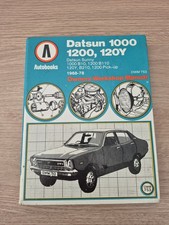 Datsun 1000/1200/120Y & Datsun Sunny Autobook. Workshop Manual.