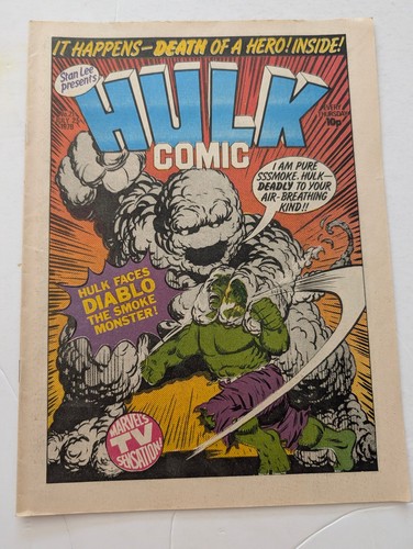 Hulk comic july 25th - no,