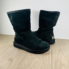 UGG 'Pierce' Black Suede 9"
