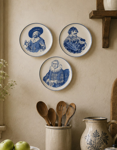 Vintage delfts blauw dutch - blauw,