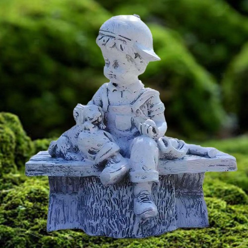 Resin garden statue - statue,