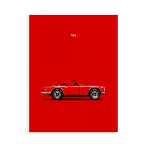 Rogan mark triumph tr6 red - rogan,