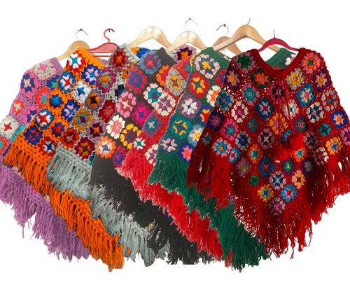 Handknitted patchwork wool - handknitted,