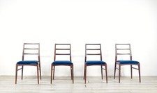 1960s Richard Hornby For Heals Fyne Ladye Afromosia Chairs, Set of 4