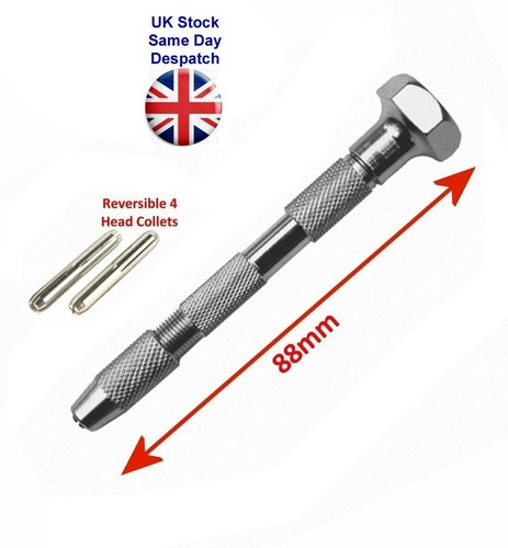 Precision pin vice - swivel, head