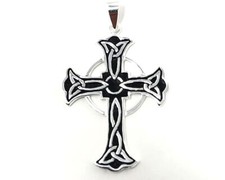 NEW Silver Celtic Cross