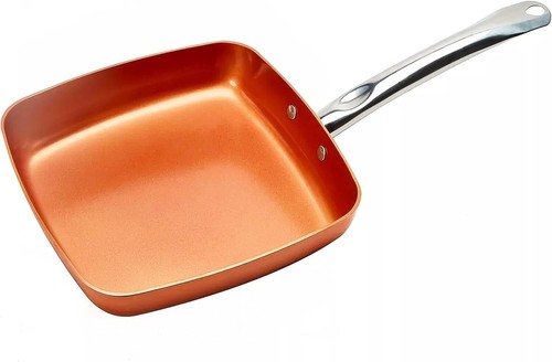 Square frying pan - frying, with