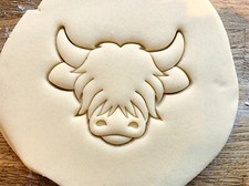 Highland Cow Cookie Cutter - Heian coos - Scottish highlands - Angus- 02