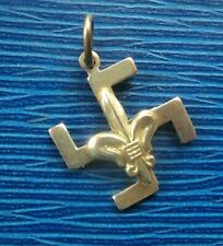 Boy Scout Gold Badge 9ct Early Fylfot Thanks Badge  c1910s  No Stars