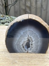 Agate Bookends Large Heavy