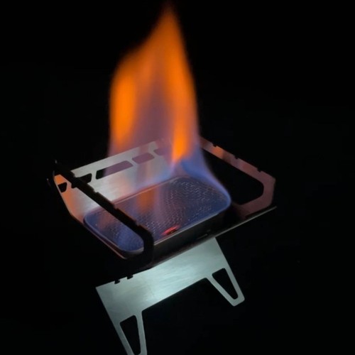 Portable fuel burner stand - fuel,