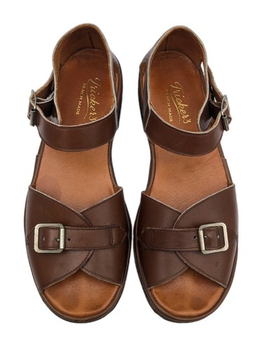 Trickers sandals leather brown