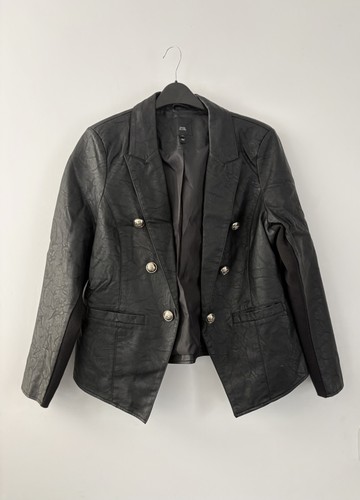 River island black leather - island,