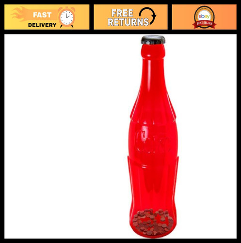 Red bottle bank vintage - 22",
