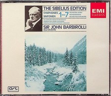 SIBELIUS The Symphonies No.1-7 Complete & More BARBIROLLI 5-CD EMI UK 2000
