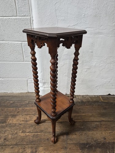 Mid century plant stand made - century,
