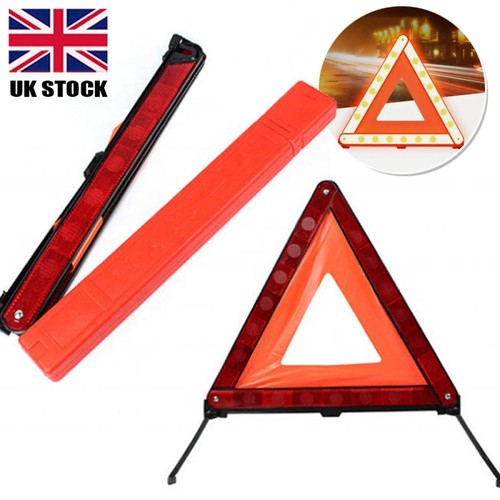 Large warning car - warning, triangle