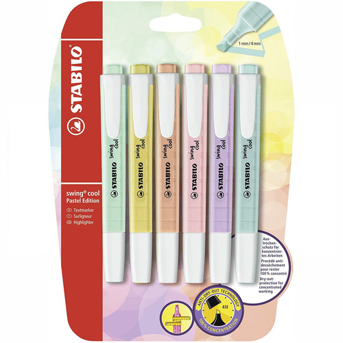 Stabilo swing cool - swing, pastel