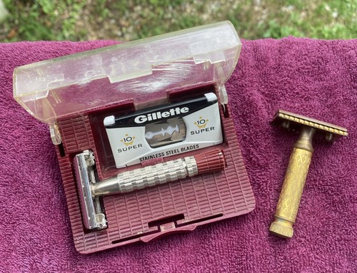 Vintage gillette lot super - lot,